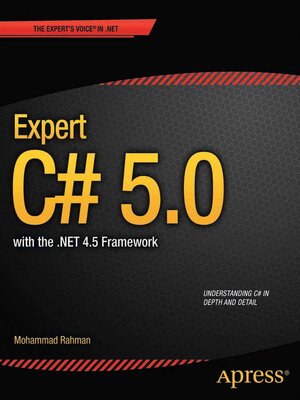 cover image of Expert C# 5.0